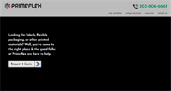 Desktop Screenshot of primeflex.com
